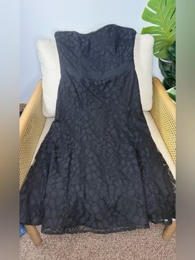 Rachel Roy Strapless Lace Cocktail Dress Size 4